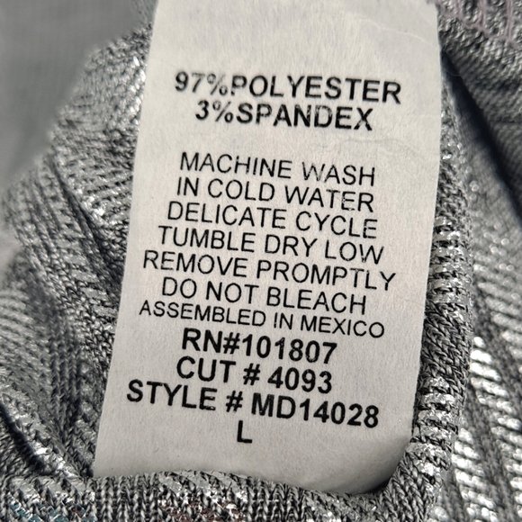 💜 2/$36 💜Espresso Striped Knit T-Shirt Dress in Unworn Condition Size Large - Picture 6 of 7